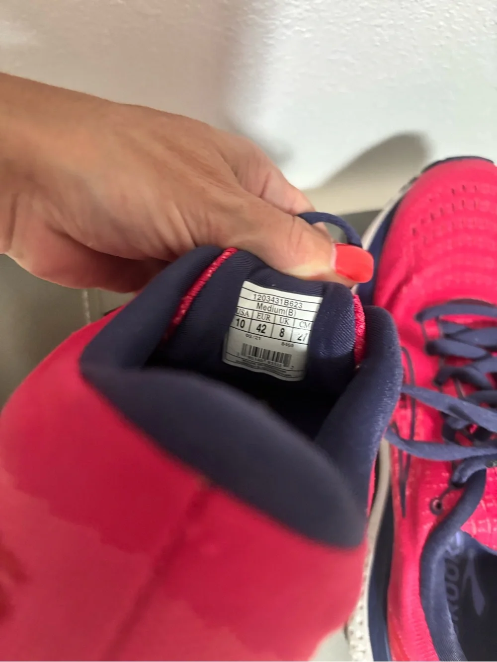 Brooks Women’s Running Shoes - Pink with Purple Accents